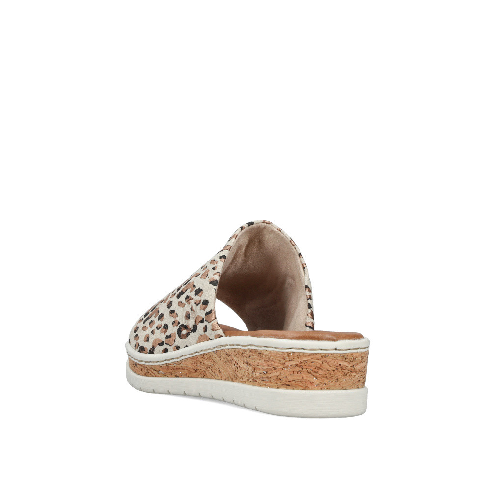 detail Dámské nazouváky RIEKER V4188-60 béžová S6