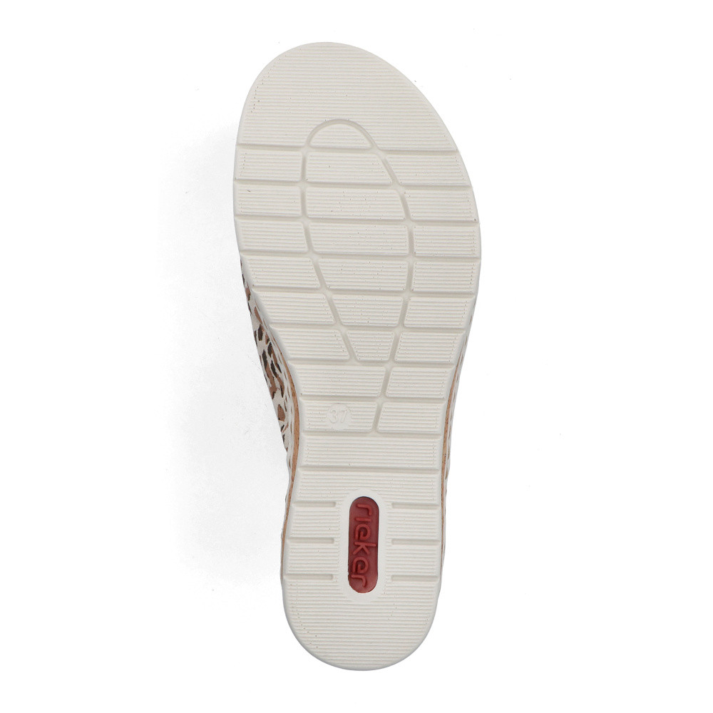 detail Dámské nazouváky RIEKER V4188-60 béžová S6