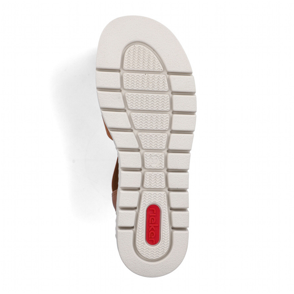 detail Dámské sandály RIEKER V4949-24 hnědá S6