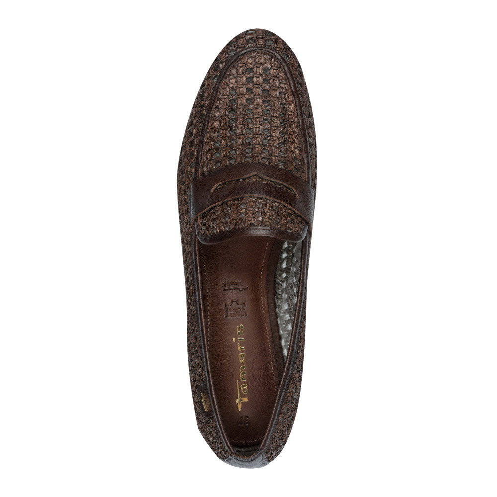 detail Dámské mokasíny TAMARIS 24232-46-304 hnědá S6