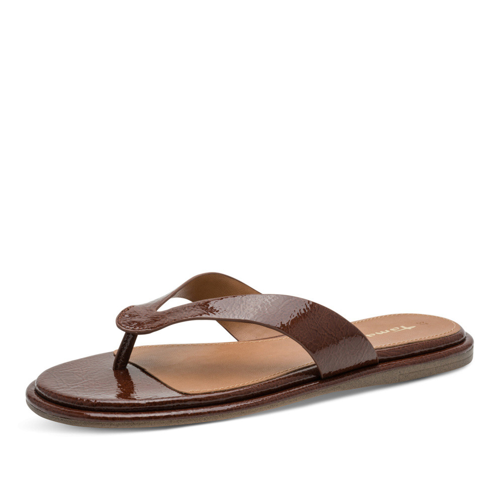 detail Dámské žabky TAMARIS 27106-46-359 hnědá S6