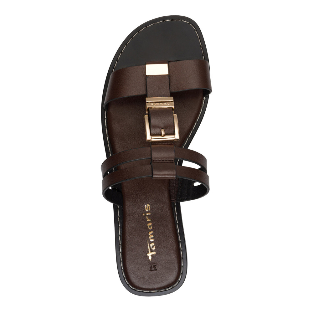 detail Dámské nazouváky TAMARIS 27120-46-304 hnědá S6