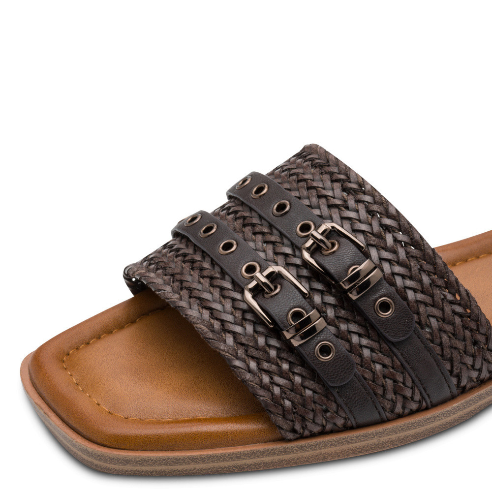 detail Dámské nazouváky TAMARIS 27134-46-304 hnědá S6