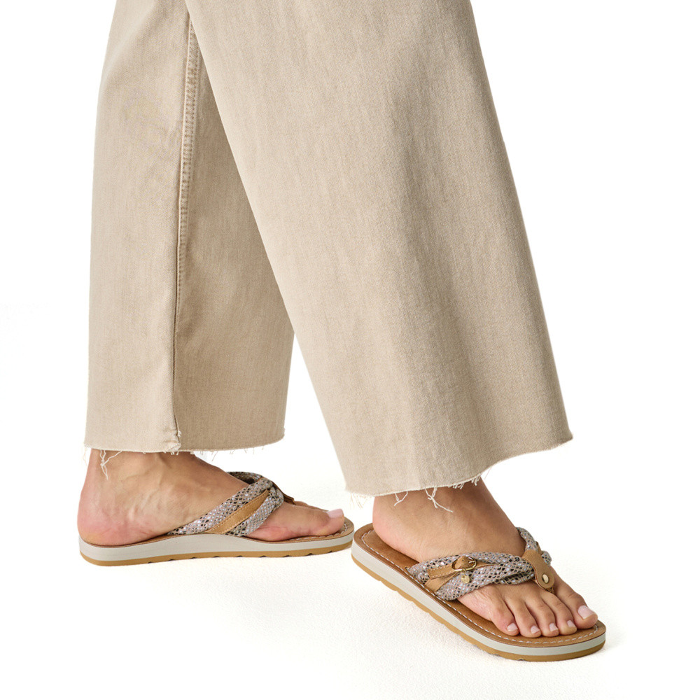 detail Dámské žabky TAMARIS 1-27149-46   BEIGE SNAKE 483   F/S6