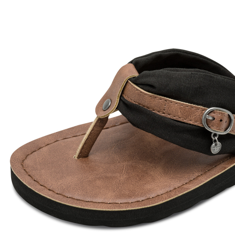 detail Dámské žabky TAMARIS 27149-46-051 černá S6