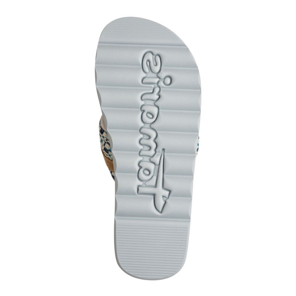 detail Dámské žabky TAMARIS 27149-46-897 modrá S6