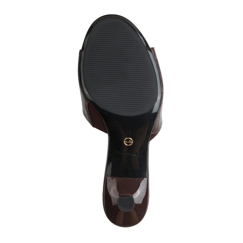 detail Dámské nazouváky TAMARIS 27218-46-396 hnědá S6