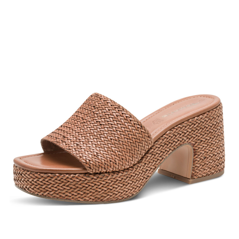 detail Dámské nazouváky TAMARIS 27232-46-305 hnědá S6