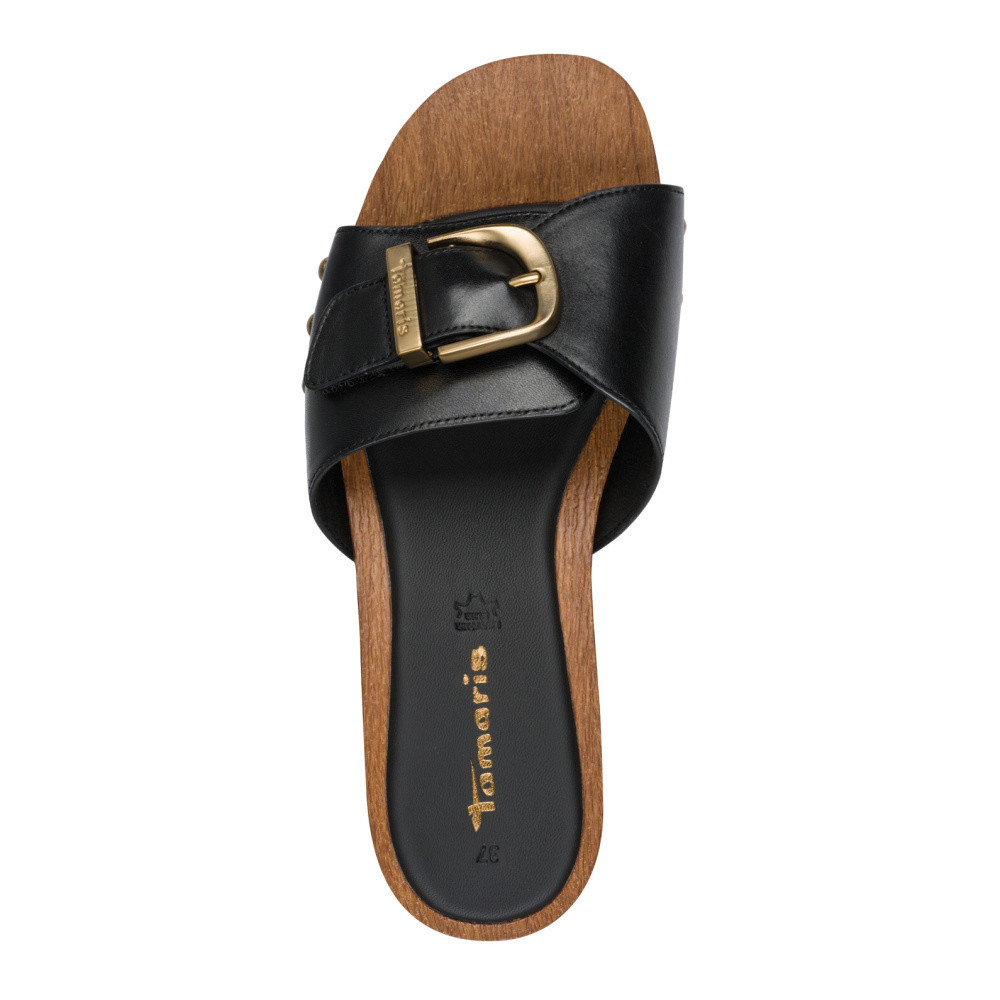 detail Dámské nazouváky TAMARIS 27312-46-001 černá S6