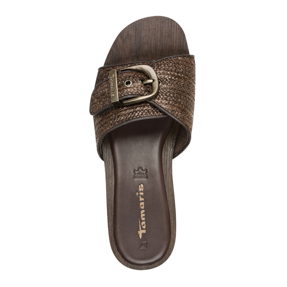 detail Dámské nazouváky TAMARIS 27316-46-304 hnědá S6