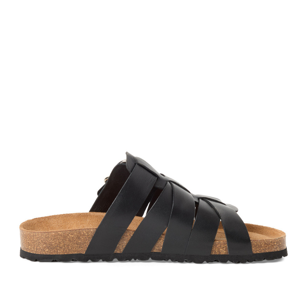 detail Dámské nazouváky TAMARIS 1-27502-46   BLACK LEATHER 003   F/S6