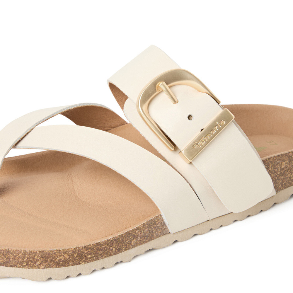 detail Dámské žabky TAMARIS 27509-46-418 béžová S6