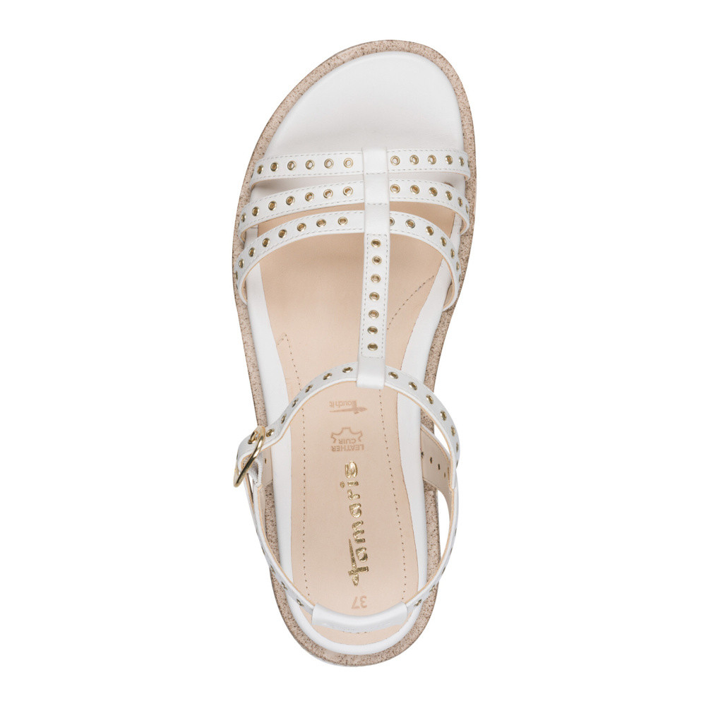 detail Dámské sandály TAMARIS 28111-46-117 bílá S6