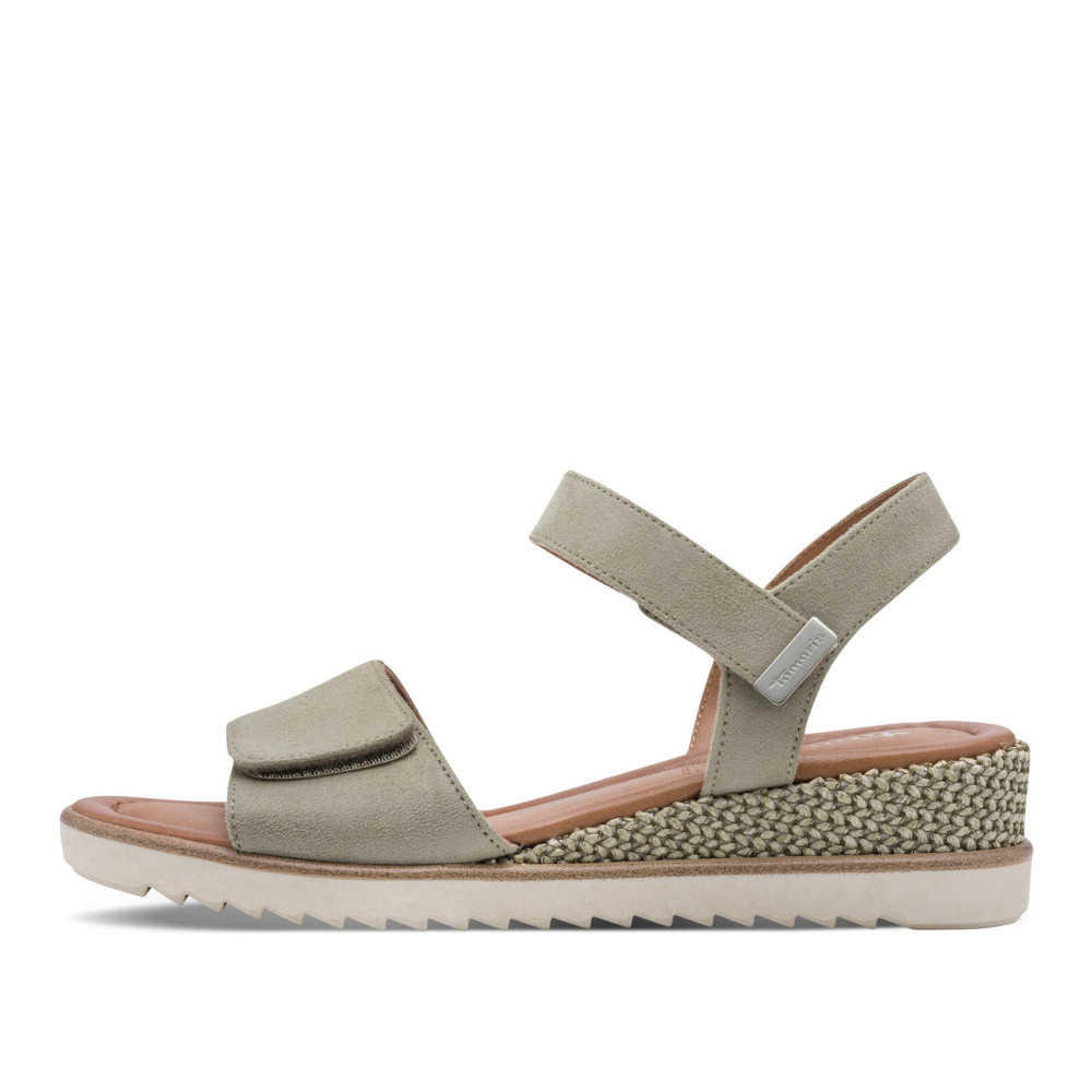 detail Dámské sandály TAMARIS 28118-44-771 zelená S6