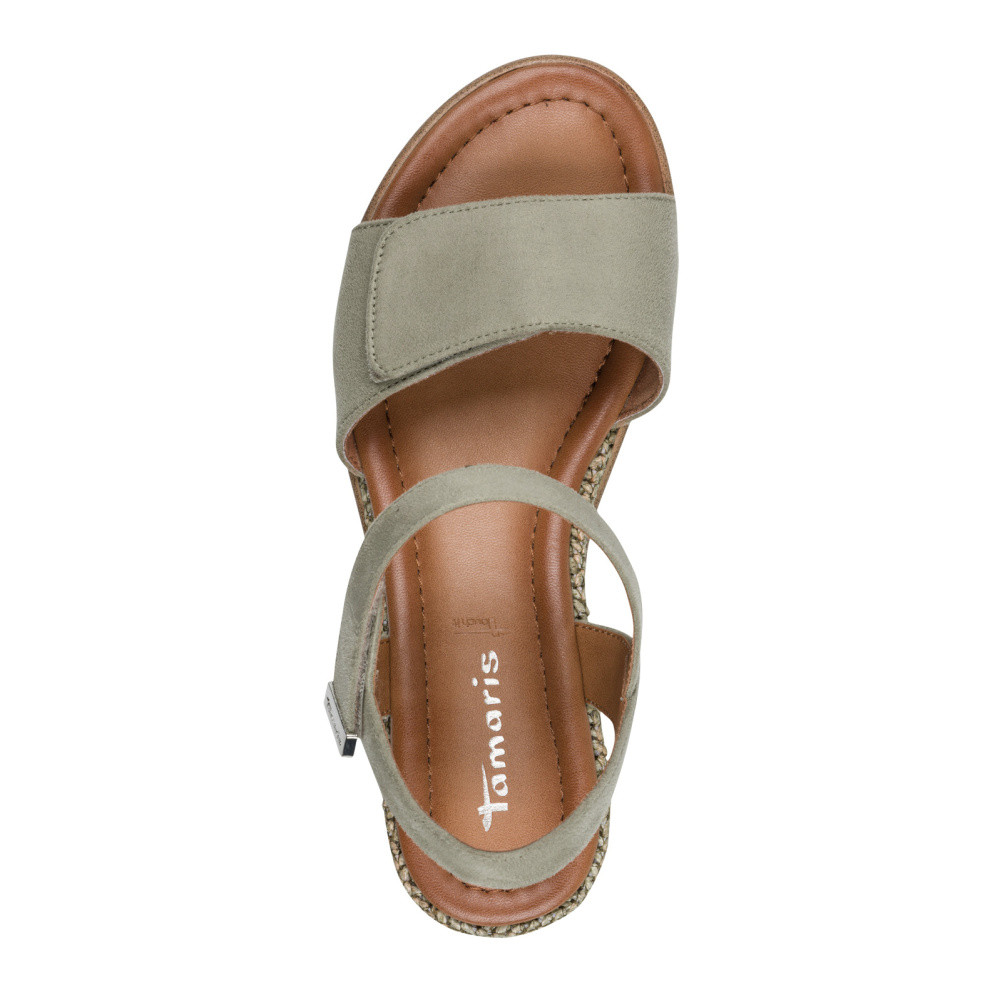 detail Dámské sandály TAMARIS 28118-44-771 zelená S6