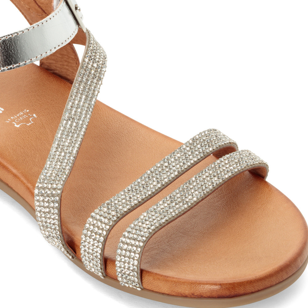 detail Dámské sandály TAMARIS 28120-46-919 stříbrná S6