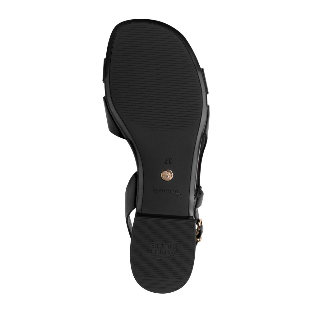 detail Dámské sandály TAMARIS 28123-46-001 černá S6