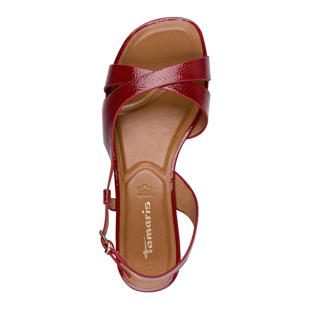 detail Dámské sandály TAMARIS 1-28123-46   CHERRY PATENT 575   F/S6