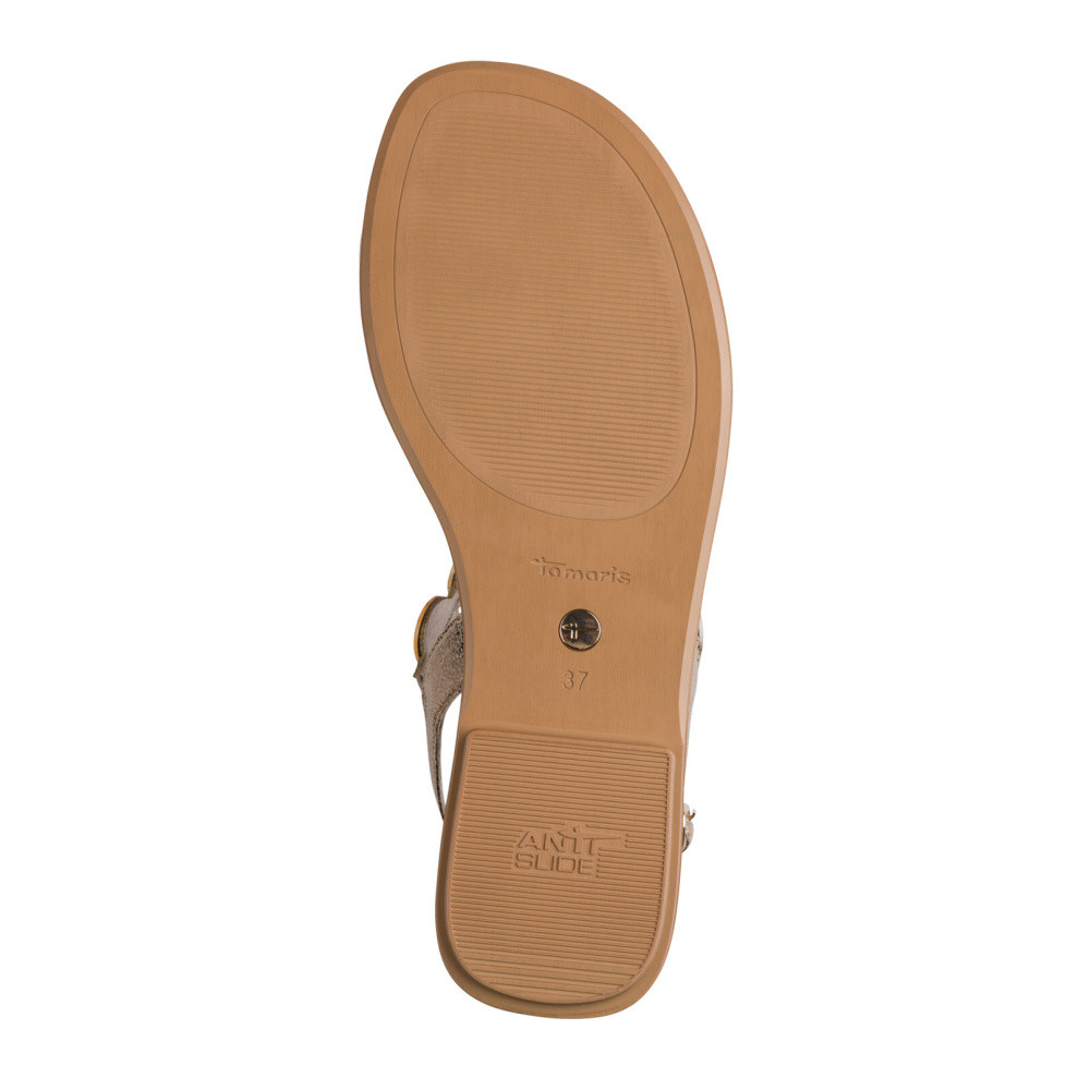 detail Dámské sandály TAMARIS 28128-46-952 zlatá S6