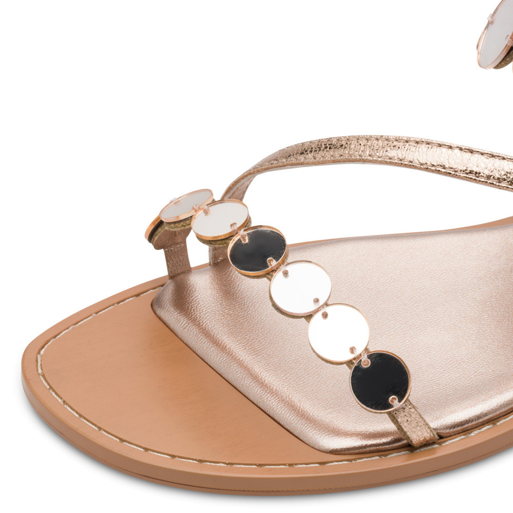 detail Dámské sandály TAMARIS 28128-46-952 zlatá S6