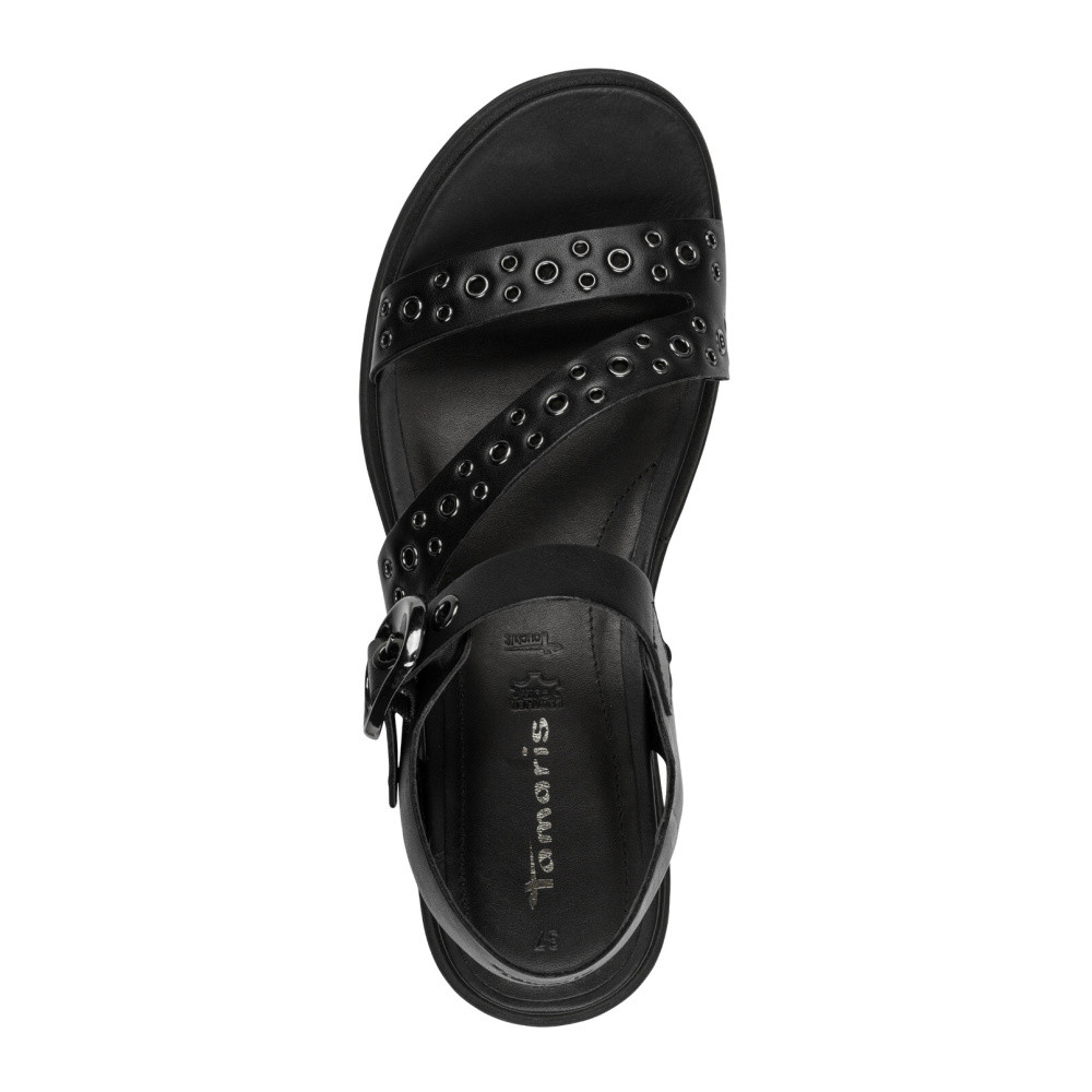 detail Dámské sandály TAMARIS 28217-46-003 černá S6