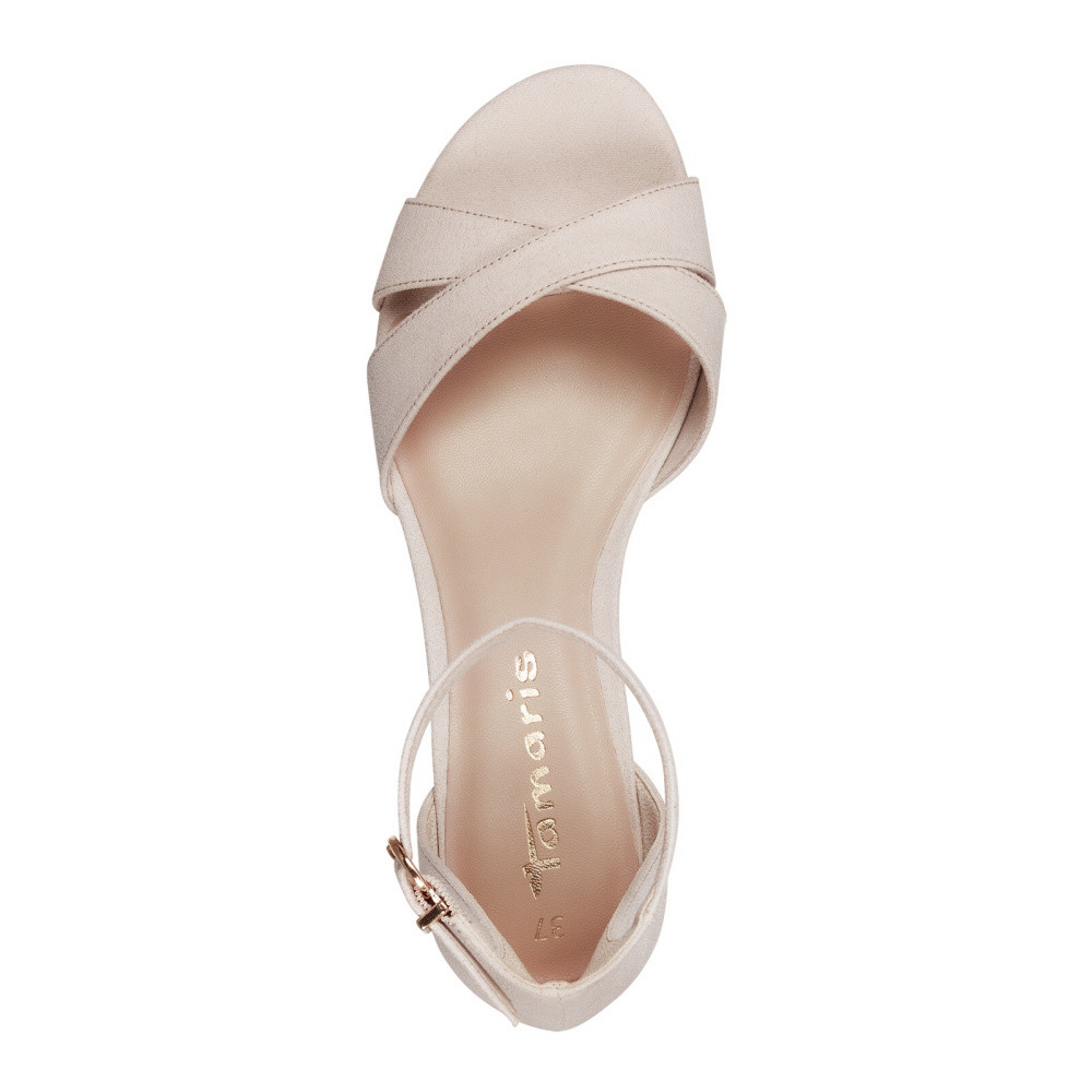detail Dámské sandály TAMARIS 28226-42-418 béžová S6