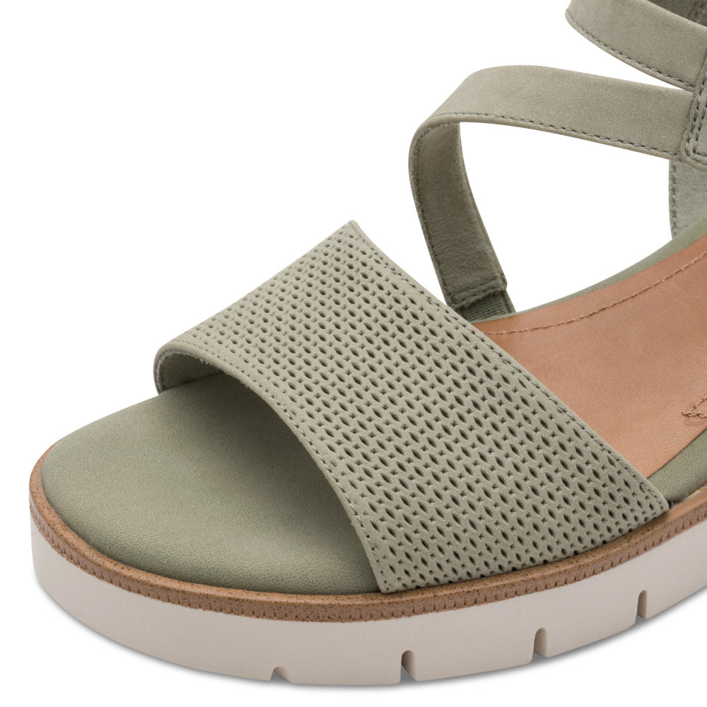 detail Dámské sandály TAMARIS 28232-46-771 zelená S6