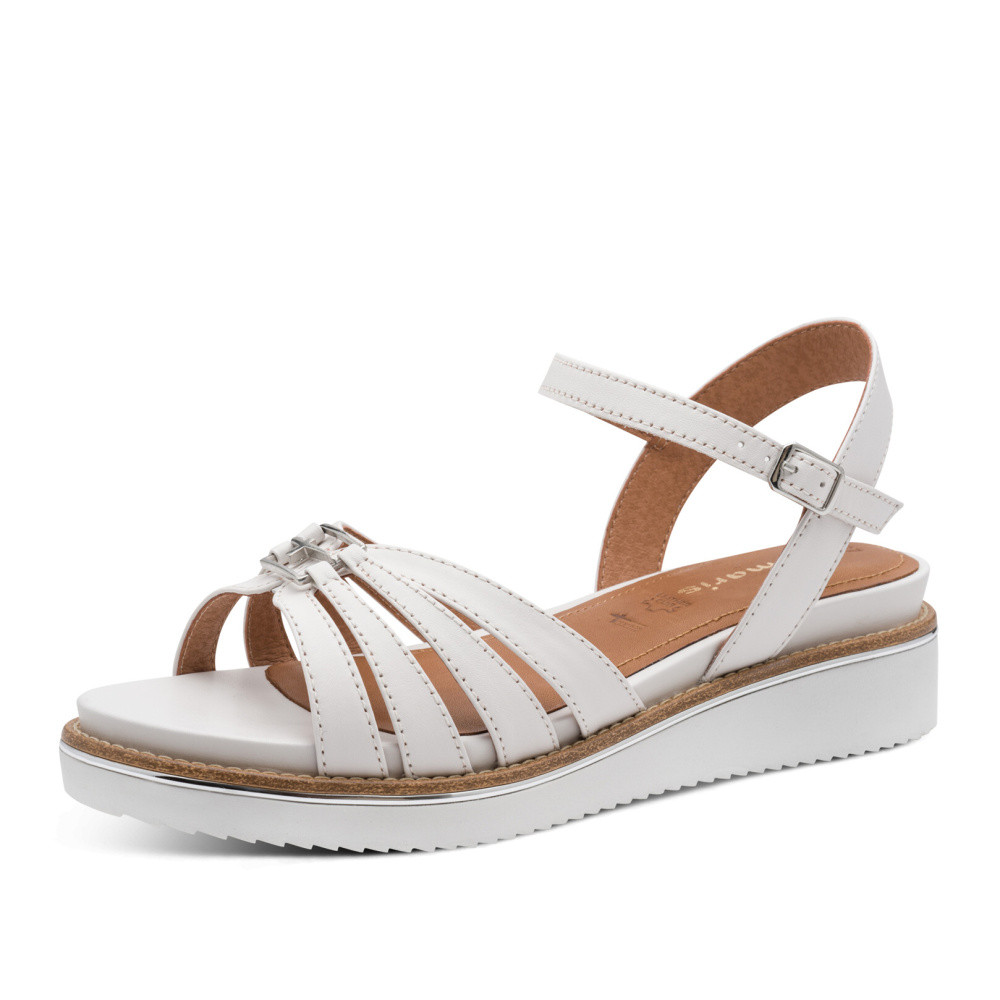 detail Dámské sandály TAMARIS 28242-46-100 bílá S6