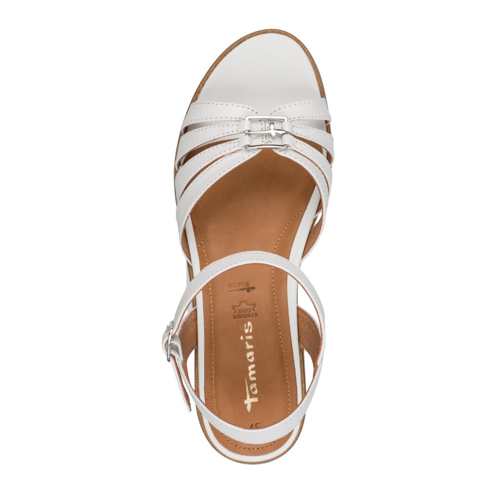 detail Dámské sandály TAMARIS 28242-46-100 bílá S6
