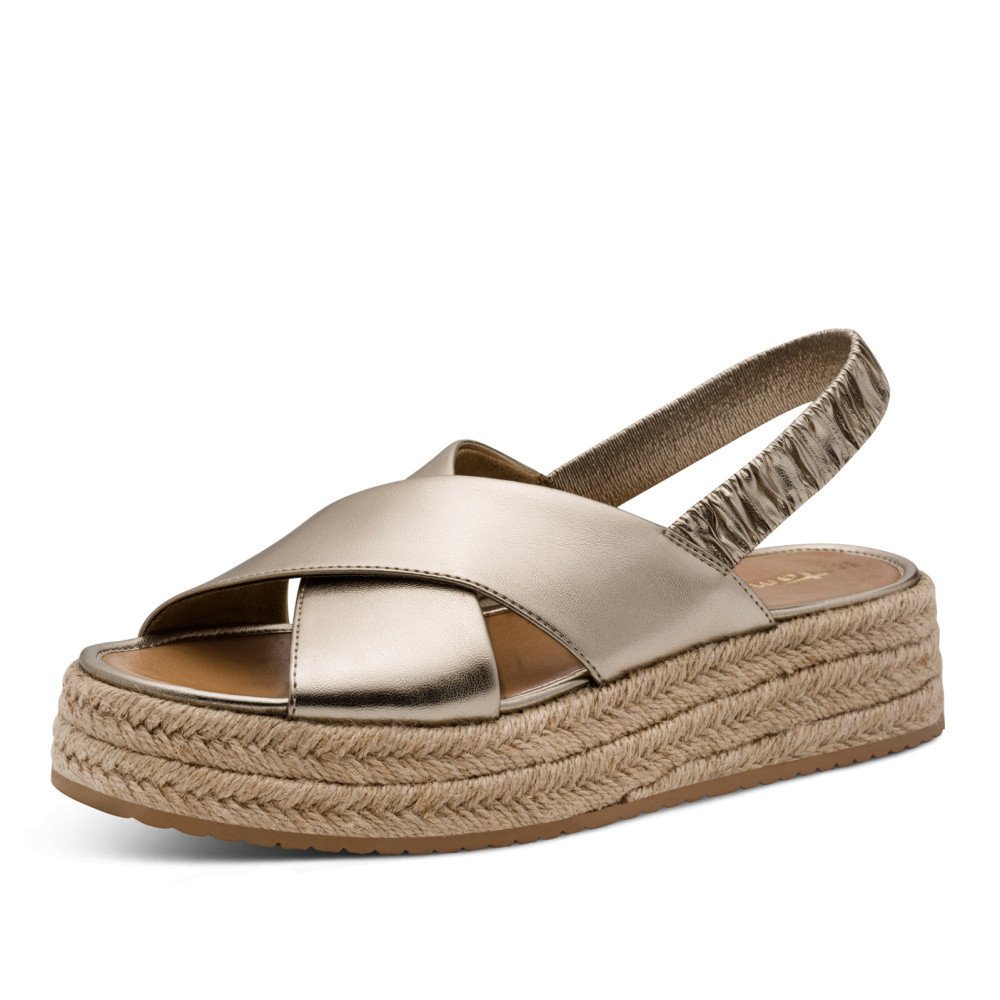 detail Dámské sandály TAMARIS 28246-46-933 zlatá S6