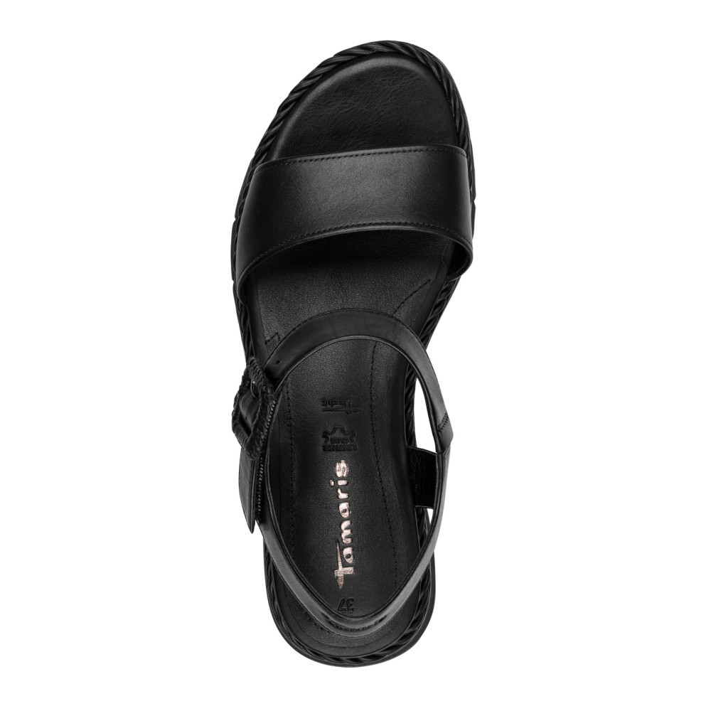 detail Dámské sandály TAMARIS 28247-46-001 černá S6