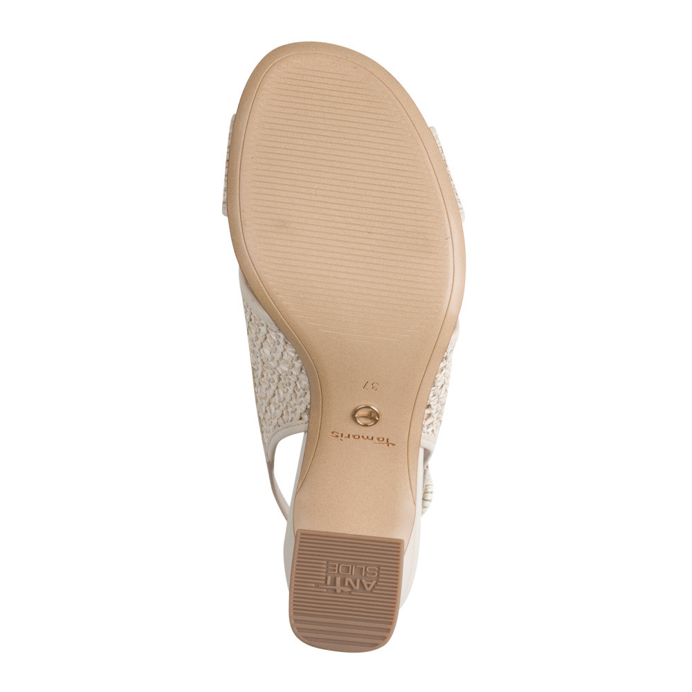 detail Dámské sandály TAMARIS 28315-46-418 béžová S6