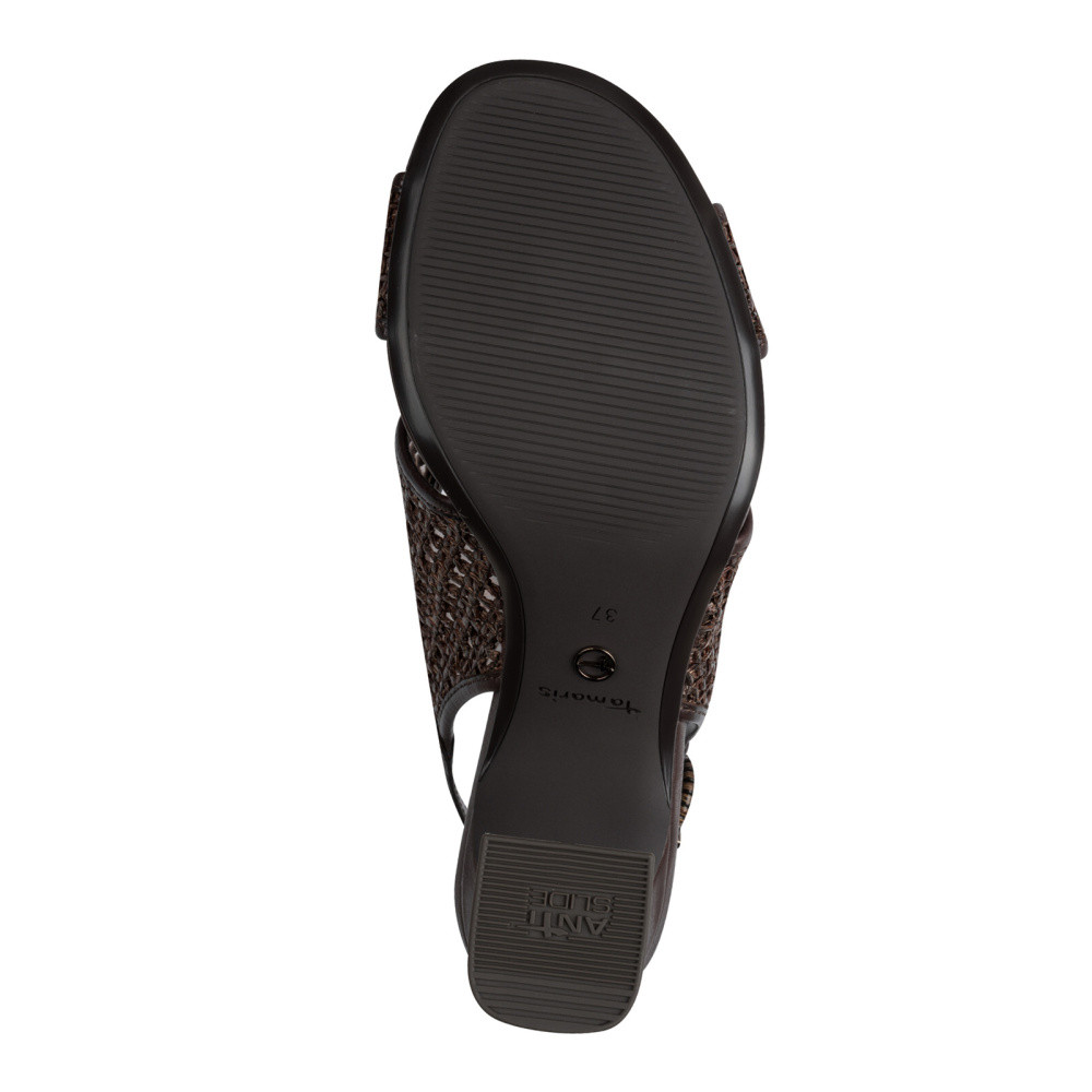 detail Dámské sandály TAMARIS 28315-46-304 hnědá S6