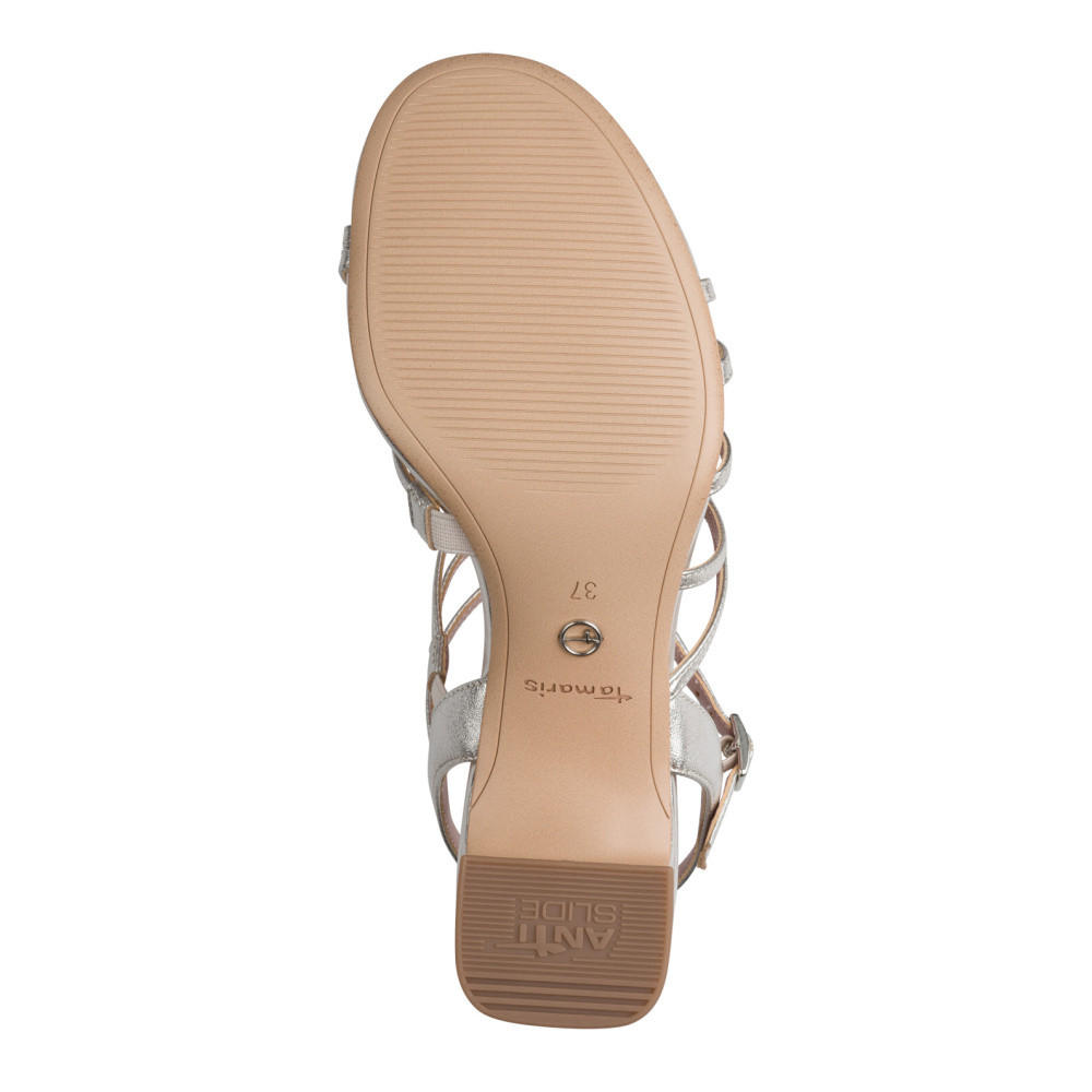 detail Dámské sandály TAMARIS 28325-46-957 stříbrná S6