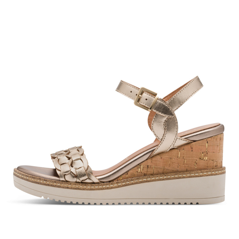 detail Dámské sandály TAMARIS 28334-46-900 zlatá S6