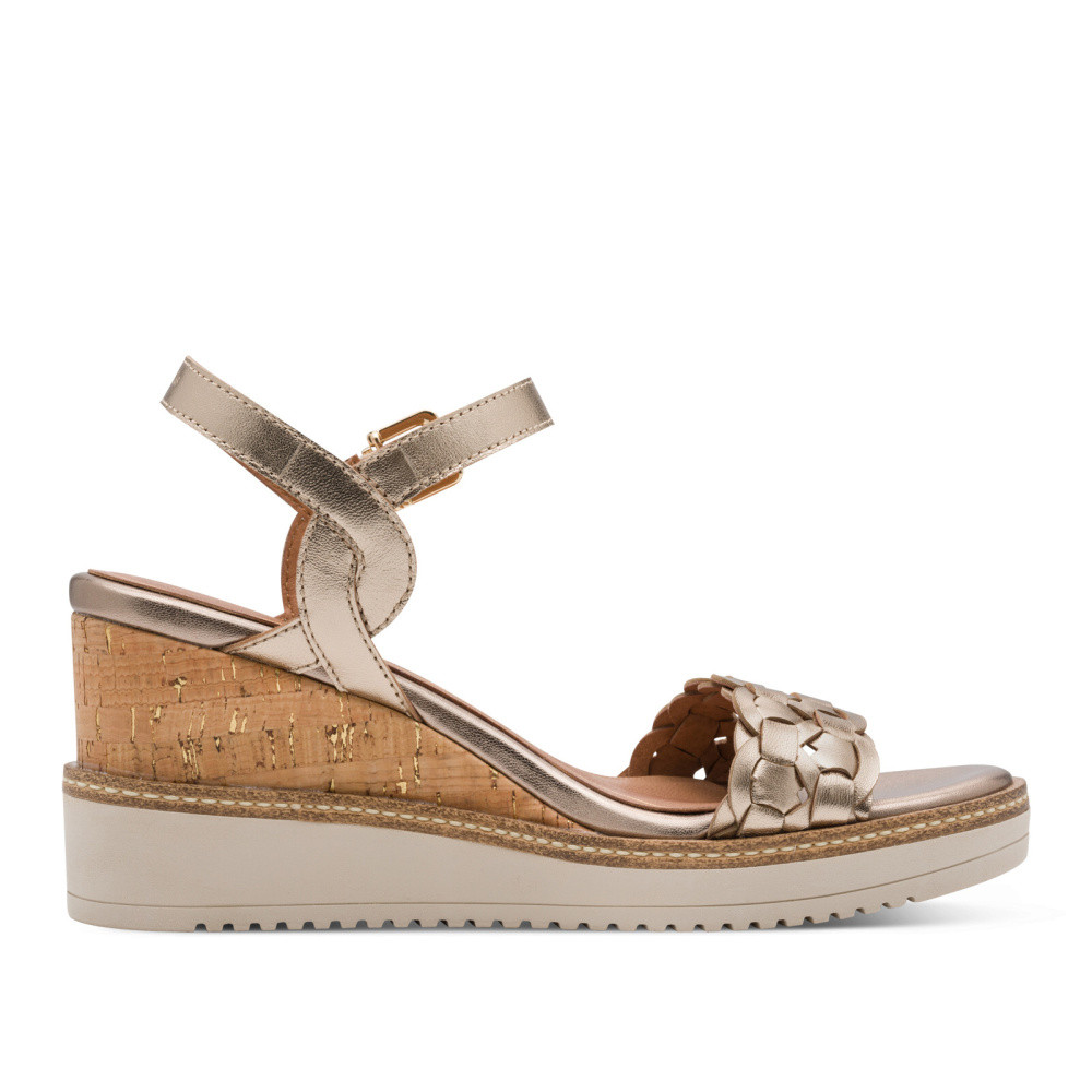 detail Dámské sandály TAMARIS 28334-46-900 zlatá S6