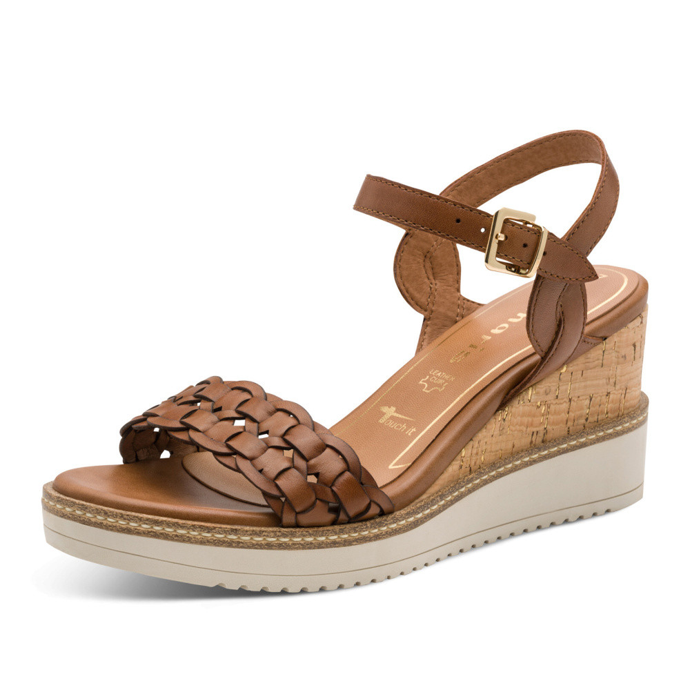 detail Dámské sandály TAMARIS 28334-46-305 hnědá S6