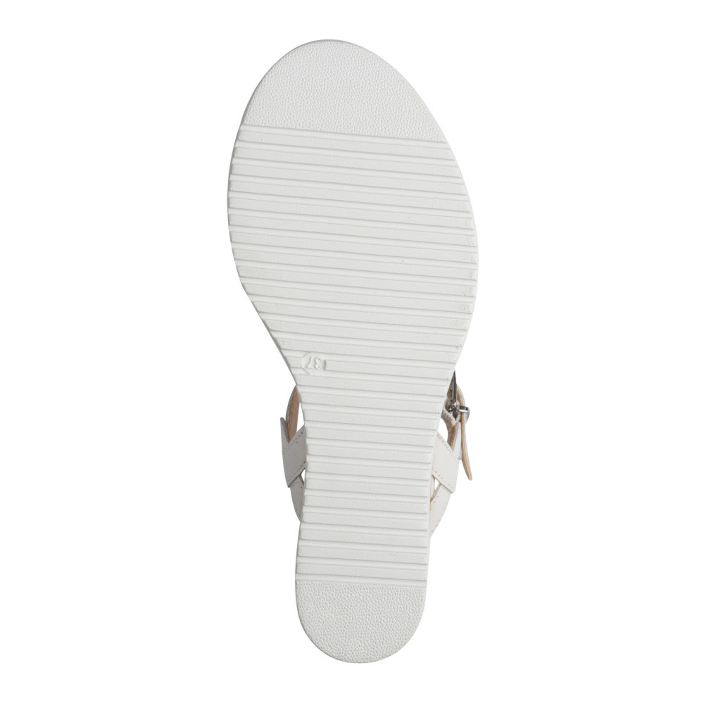 detail Dámské sandály TAMARIS 28334-46-100 bílá S6