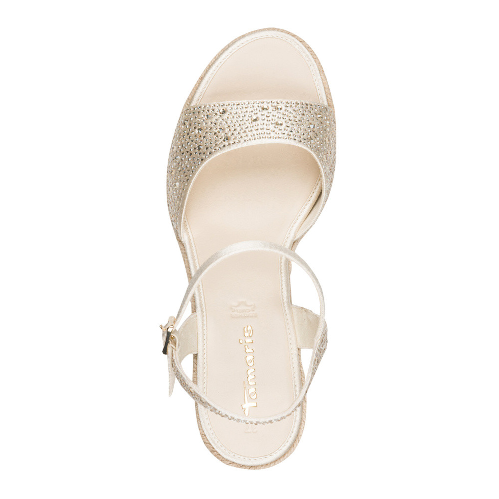 detail Dámské sandály TAMARIS 28336-46-289 béžová S6