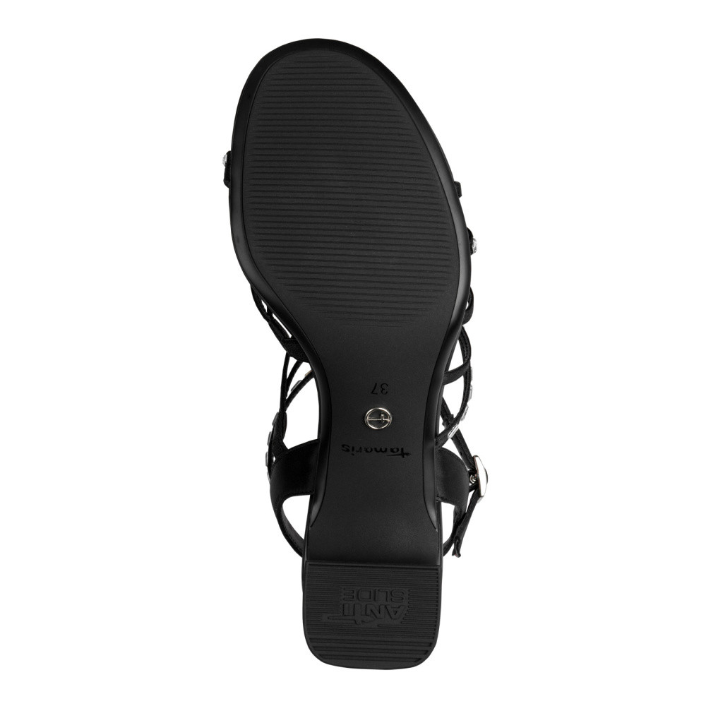 detail Dámské sandály TAMARIS 28341-46-001 černá S6