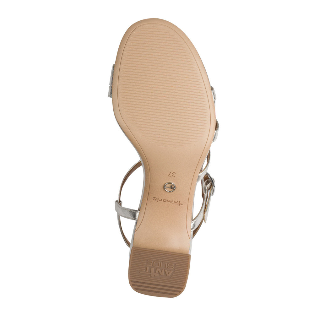 detail Dámské sandály TAMARIS 28350-46-957 stříbrná S6