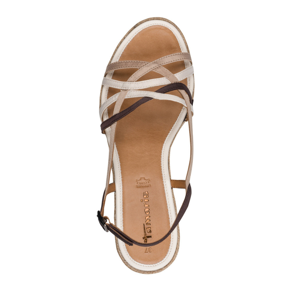 detail Dámské sandály TAMARIS 28364-46-344 béžová S6