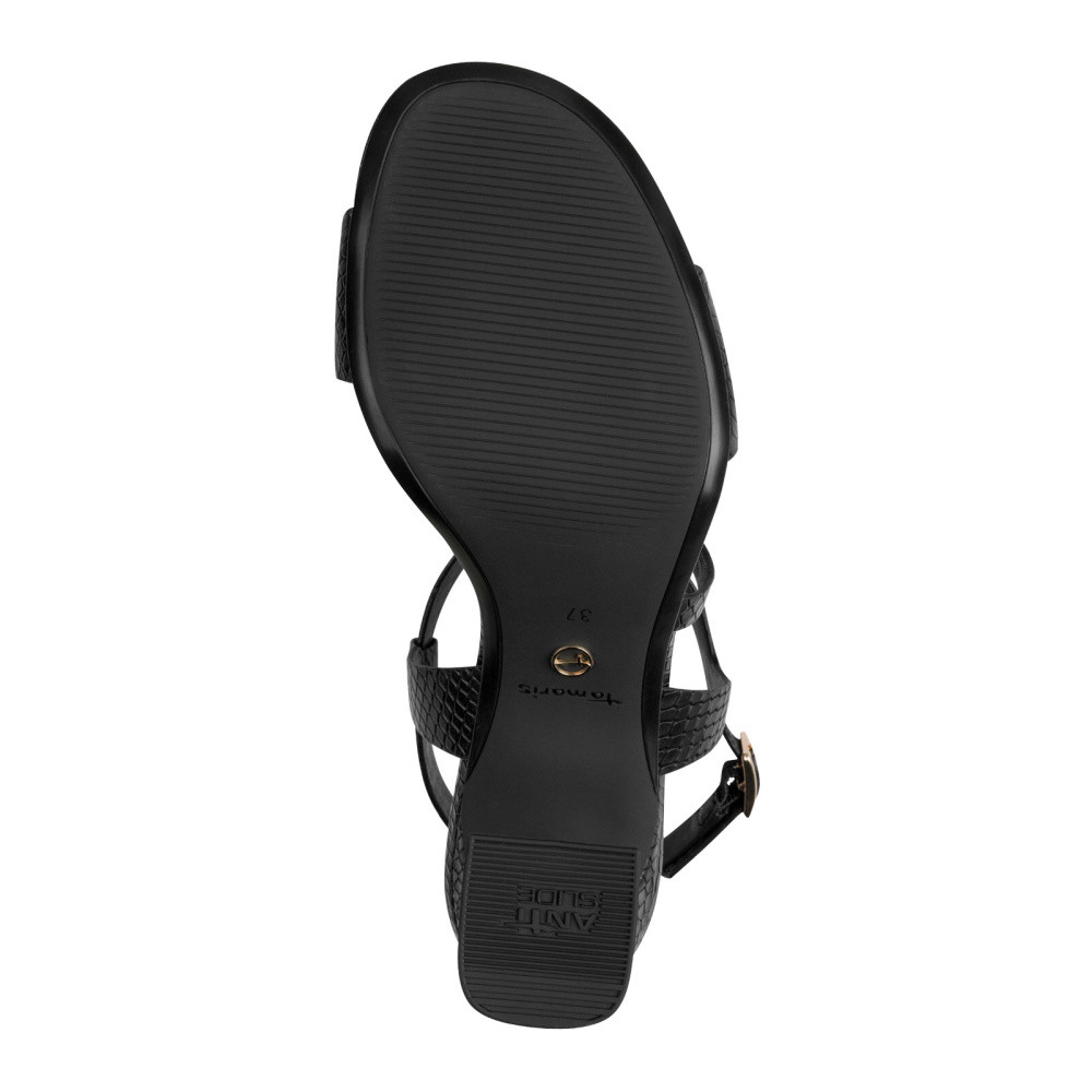 detail Dámské sandály TAMARIS 28369-46-006 černá S6