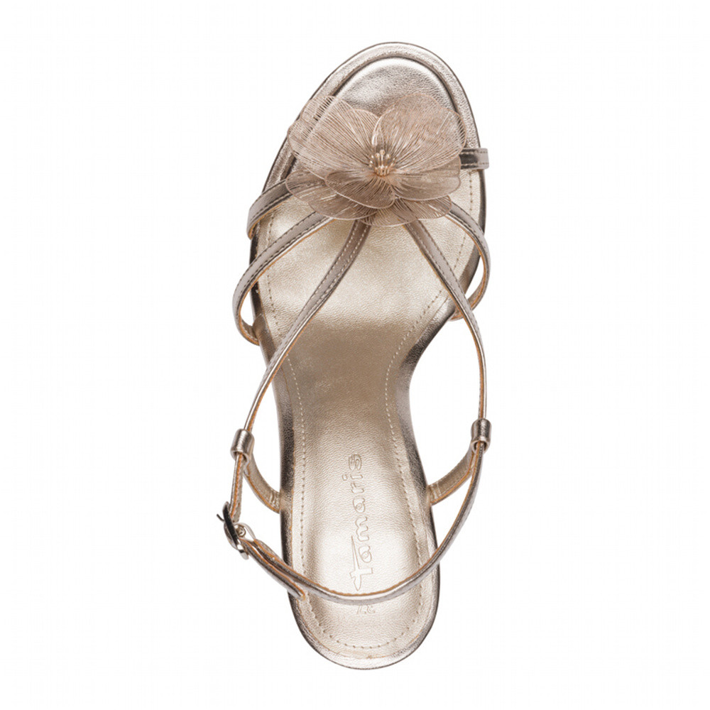 detail Dámské sandály TAMARIS 28395-46-933 zlatá S6