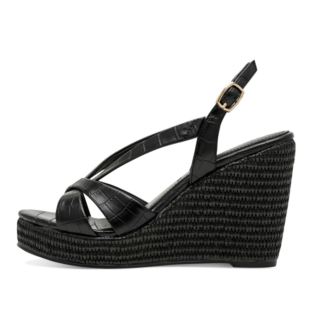 detail Dámské sandály TAMARIS 28381-46-028 černá S6