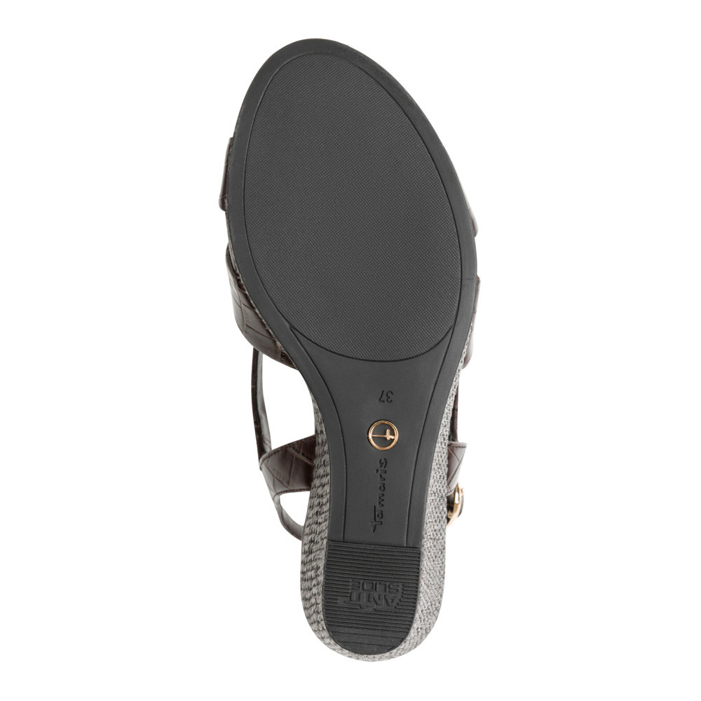 detail Dámské sandály TAMARIS 28381-46-396 hnědá S6