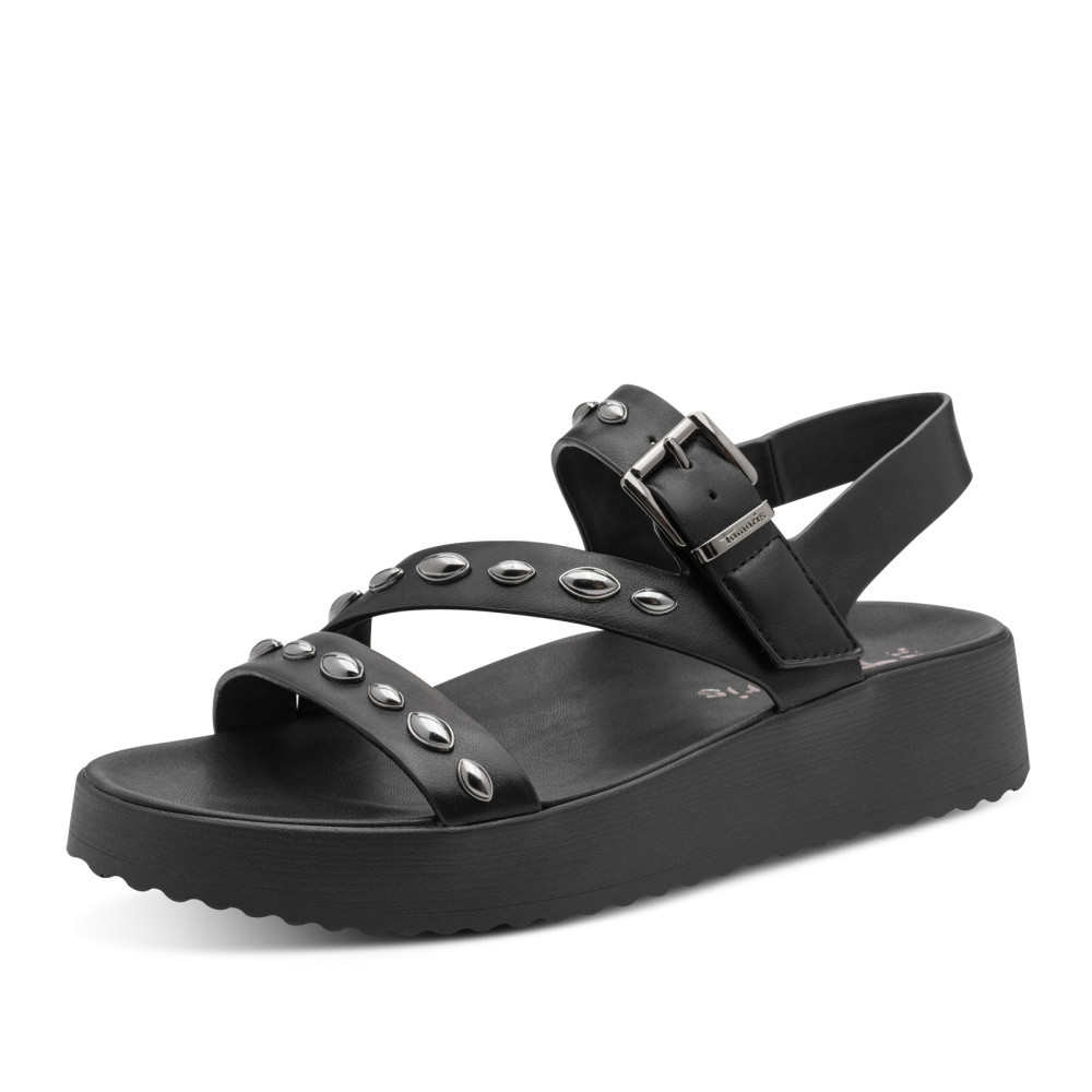 detail Dámské sandály TAMARIS 28420-46-001 černá S6