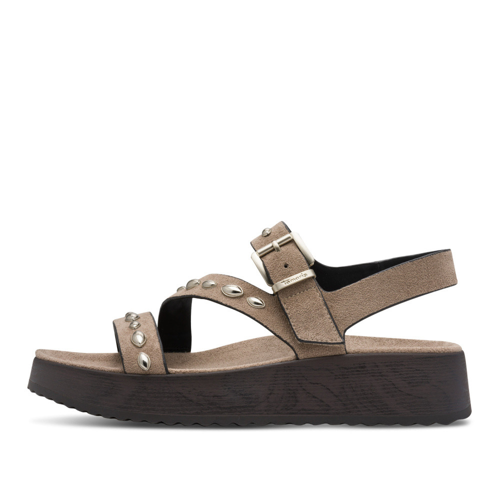 detail Dámské sandály TAMARIS 28421-46-341 béžová S6