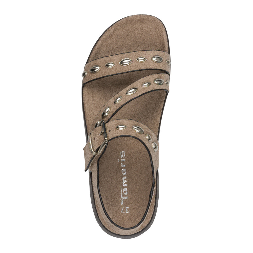 detail Dámské sandály TAMARIS 28421-46-341 béžová S6