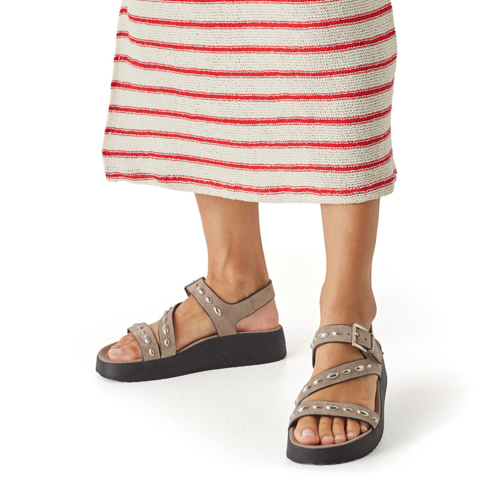 detail Dámské sandály TAMARIS 28421-46-341 béžová S6